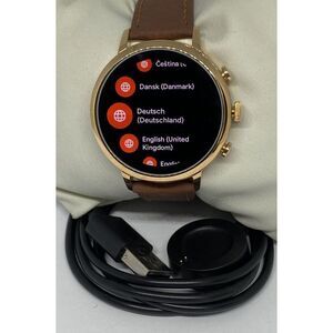 Fossil Gen 4 Authentic Digital Dial Smart Watch Custom Band FTW6018 DC494